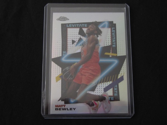 2021 TOPPS CHROME OTE MATT BEWLEY RC LEVITATE