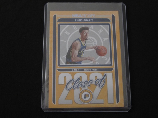 2021-22 NBA HOOPS CHRIS DUARTE RC HOLO
