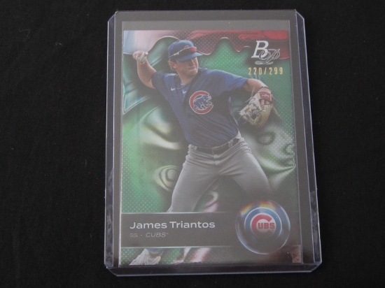2023 BOWMAN PLATINUM PROSPECT JAMES TRIANTOS /299