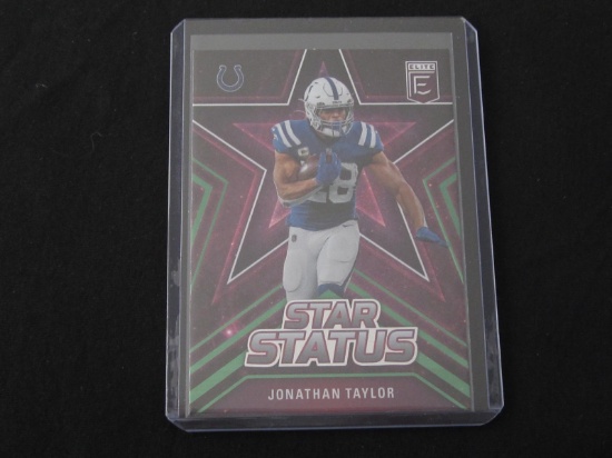 2023 DONRUSS ELITE JONATHAN TAYLOR GREEN STATUS