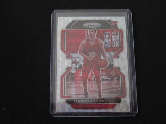 2021-22 PANINI PRIZM MARKO SIMONOVIC RC SILVER