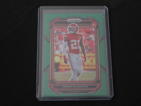 2022 PANINI PRIZM TRENT MCDUFFIE RC GREEN PRIZM