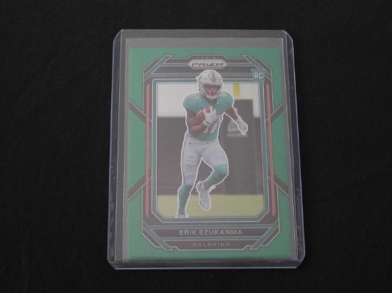 2022 PANINI PRIZM ERIK EZUKANMA RC GREEN PRIZM