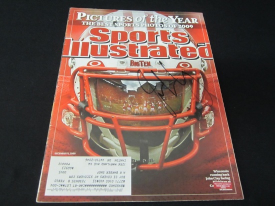 JOHN CLAY SIGNED MAGAZINE W COA