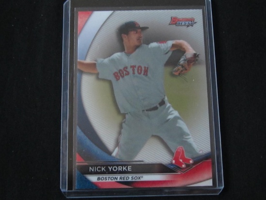 2020 BOWMANS BEST NICK YORKE PROSPECT RED SOX