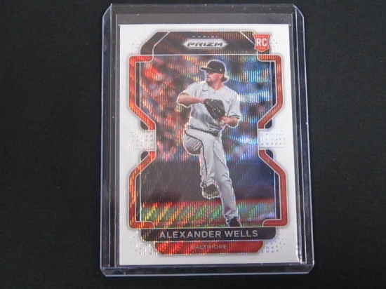 2022 PANINI PRIZM ALEXANDER WELLS RC WHITE WAVE PRIZM