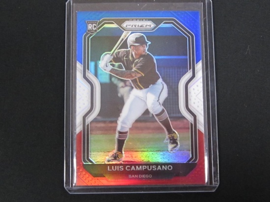 2021 PANINI PRIZM LUIS CAMPUSANO RC RED-WHITE-BLUE PRIZM