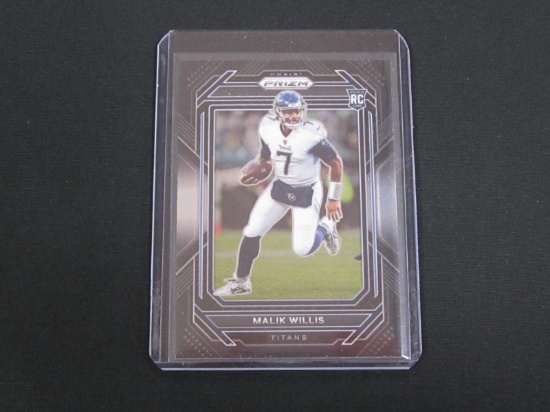2022 CHRONICLES PRIZM BLACK MALIK WILLIS RC