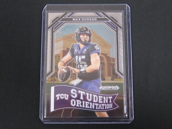 2023 PRIZM DRAFT PICKS MAX DUGGAN RC STUDENT ORIENTATION