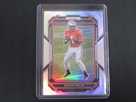 2023 PRIZM DRAFT PICKS JUSTIN FIELDS SILVER PRIZM