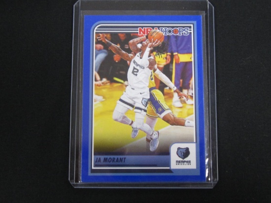 2023-24 NBA HOOPS JA MORANT BLUE PARALLEL