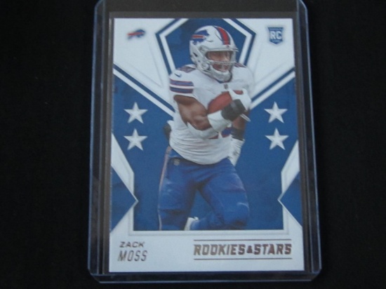 2020 ROOKIES AND STARS ZACK MOSS RC BILLS