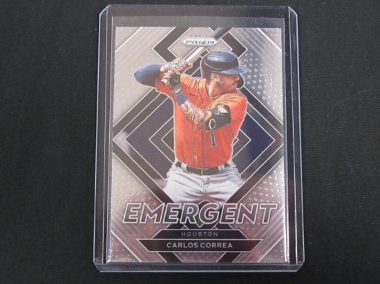 2022 PANINI PRIZM CARLOS CORREA EMERGENT
