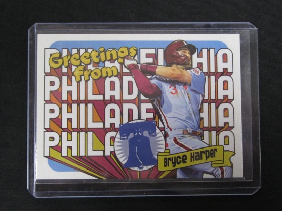 2022 TOPPS BRYCE HARPER POSTCARD