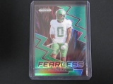 2023 PRIZM DRAFT PICKS CHRISTIAN GONZALEZ RC FEARLESS GREEN PRIZM