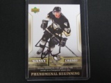 SIDNEY CROSBY SIGNED TRADING CARD WITH FSG COA