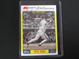 PETE ROSE SIGNED TRADING CARD WITH AUTHENTICATION DIRECT COA