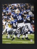 PEYTON MANNING SIGNED PHOTO WITH PRO CERT COA