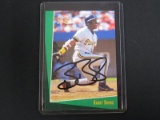BARRY BONDS SIGNED TRADING CARD WITH AUTHENTICATION DIRECT COA
