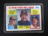 REGGIE JACKSON SIGNED TRADING CARD WITH AUTHENTICATION DIRECT COA