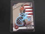 PAUL GEORGE SIGNED TRADING CARD WITH FSG COA