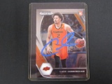 CADE CUNNINGHAM SIGNED ROOKIE CARD WITH FSG COA