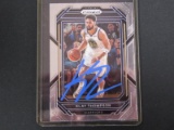 KLAY THOMPSON SIGNED TRADING CARD WITH FSG COA