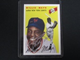WILLIE MAYS SIGNED TRADING CARD WITH AUTHENTICATION DIRECT COA