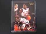PATRICK EWING SIGNED TRADING CARD WITH AUTHENTICATION DIRECT COA