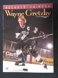 WAYNE GRETZKY SIGNED MAGAZINE WITH PRO CERT COA