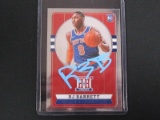 RJ BARRETT SIGNED ROOKIE CARD WITH FSG COA
