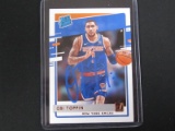 OBI TOPPIN SIGNED ROOKIE CARD WITH FSG COA