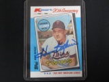 HARMON KILLEBREW SIGNED TRADING CARD WITH AUTHENTICATION DIRECT COA