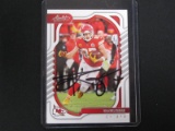 TRAVIS KELCE SIGNED TRADING CARD WITH FSG COA