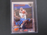 ALLEN IVERSON SIGNED TRADING CARD WITH FSG COA