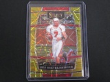 2022 SELECT DRAFT PICKS BEN ROETHLISBERGER GOLD LAZER PRIZM MIAMI U