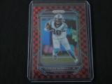 2022 PANINI PRIZM TERRACE MARSHALL JR RED/BLACK