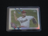 2021 TOPPS CHROME MAX SCHERZER REFRACTOR