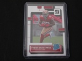 2022 DONRUSS TYRION DAVIS PRICE RATED ROOKIE