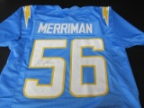 SHAWN MERRIMAN SIGNED JERSEY WITH FSG COA