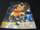 GLEN RICE SIGNED 11X16 PHOTO WITH SUPER STAR COA