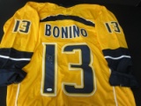 NICK BONINO SIGNED HOCKEY JERSEY WITH FSG COA