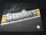 HINES WARD SIGNED 8X10 PHOTO WITH SUPER STAR COA