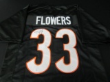 TREY FLOWERS SIGNED JERSEY WITH FSG COA