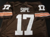 BRIAN SIPE SIGNED JERSEY WITH FSG Coa