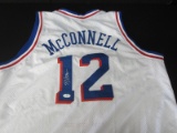 TJ MCCONNELL SIGNED JERSEY WITH FSG COA