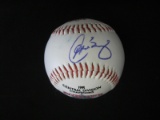 CARLOS BAERGA SIGNED BASEBALL WITH FSG COA