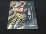 SAM DARNOLD SIGNED ROOKIE CARD W COA