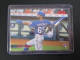 2021 STADIUM CLUB LEODY TAVERAS RC RED FOIL