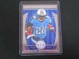 2013 TOTALLY CERTIFIED CHRIS JOHNSON /99 TOTALLY BLUE